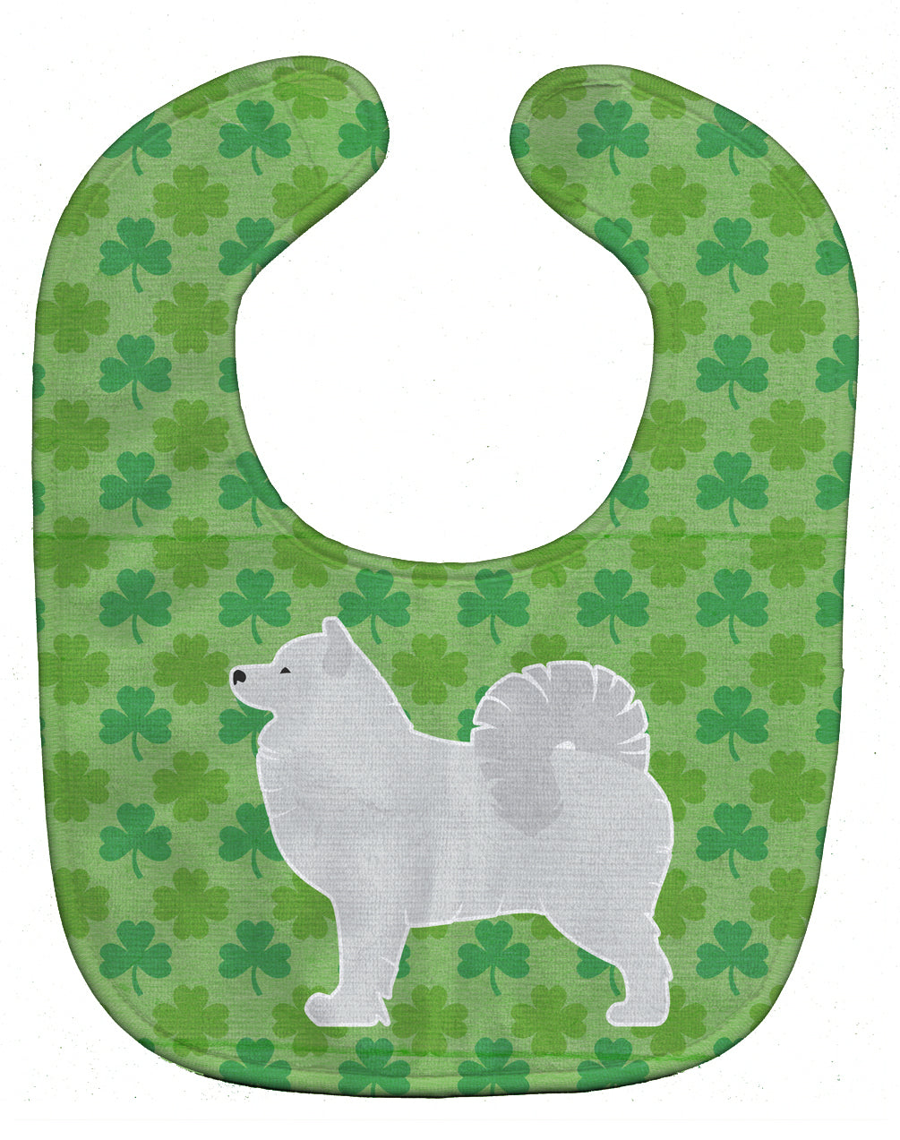 Samoyed Shamrocks  Baby Bib BB6464BIB - the-store.com