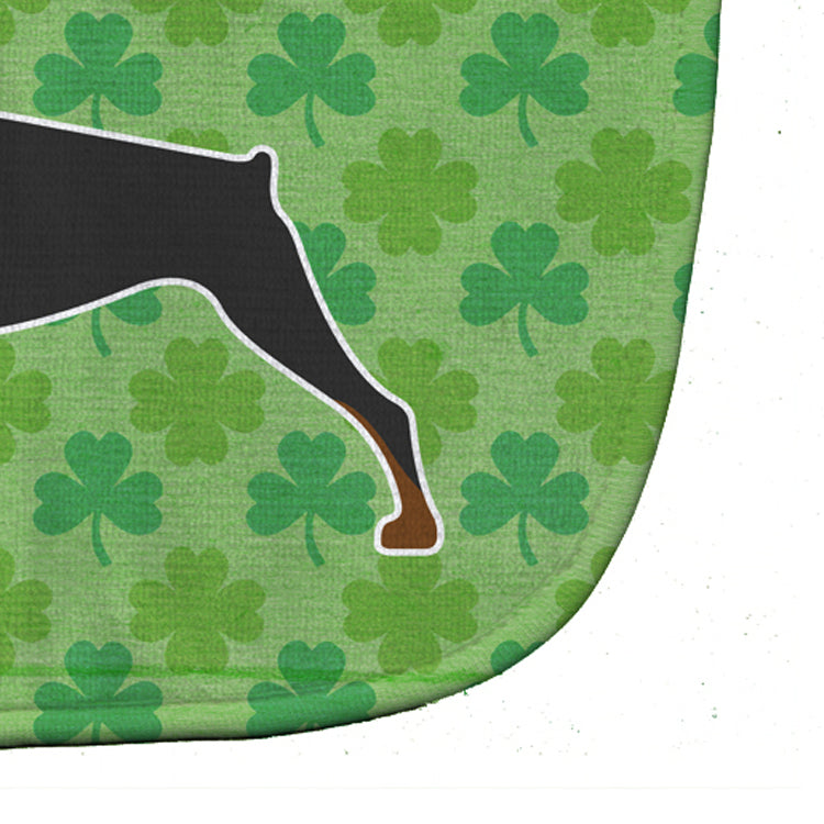 Doberman Pinscher Shamrocks  Baby Bib BB6465BIB - the-store.com