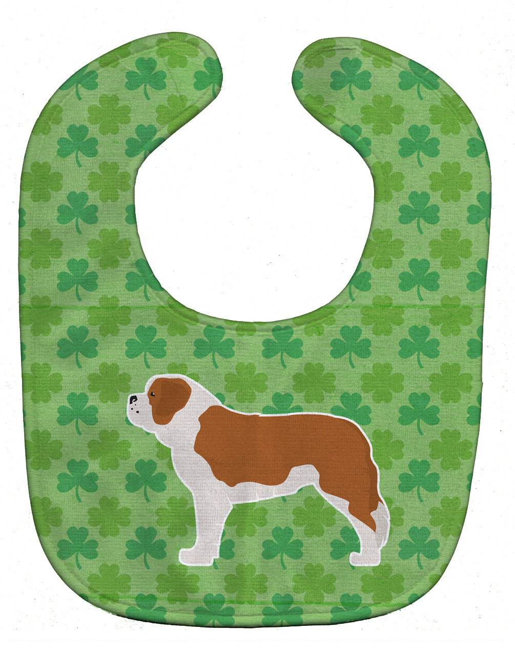 Saint Bernard Shamrocks  Baby Bib BB6481BIB - the-store.com