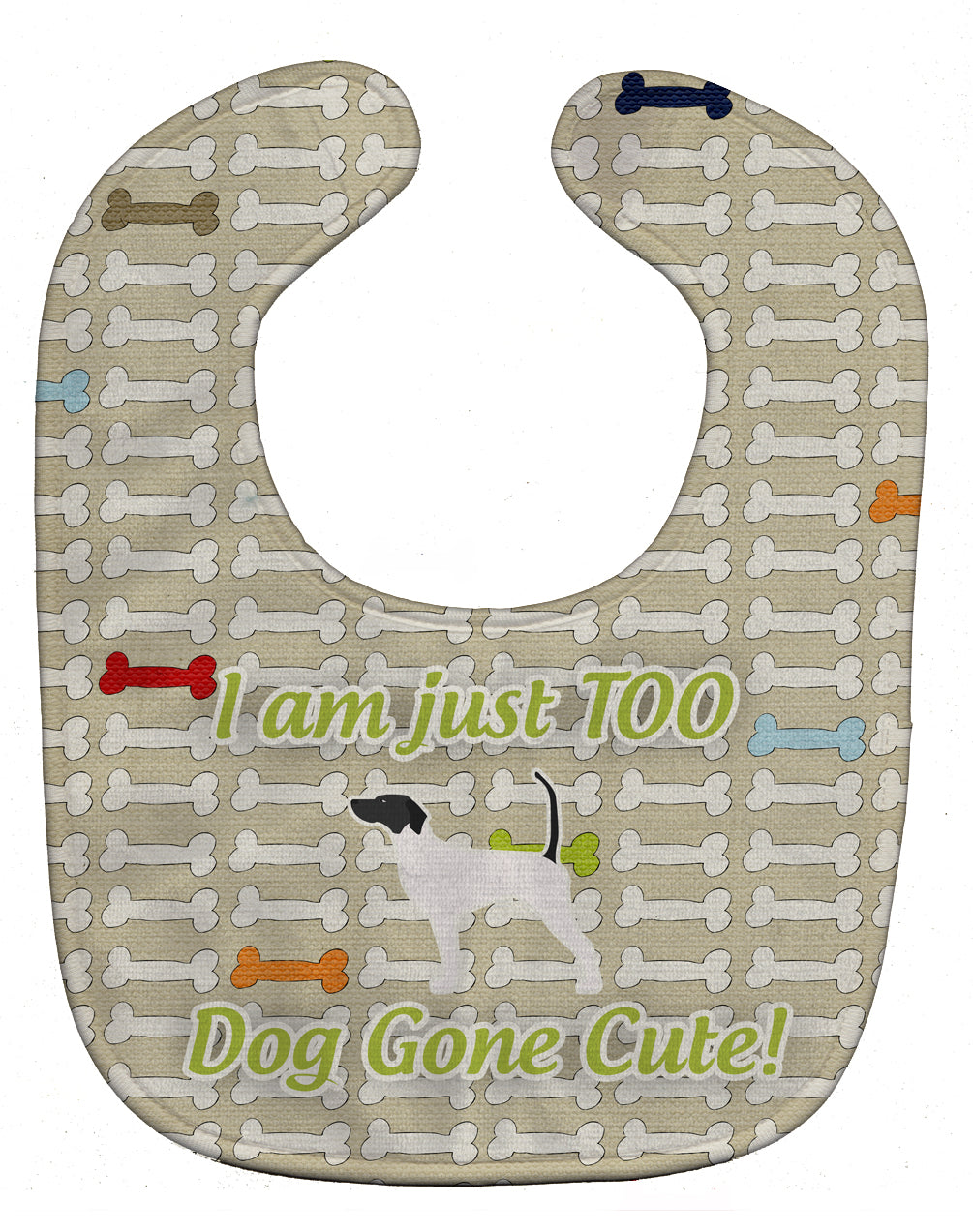 English Pointer Dog Gone Cute Baby Bib BB6500BIB - the-store.com