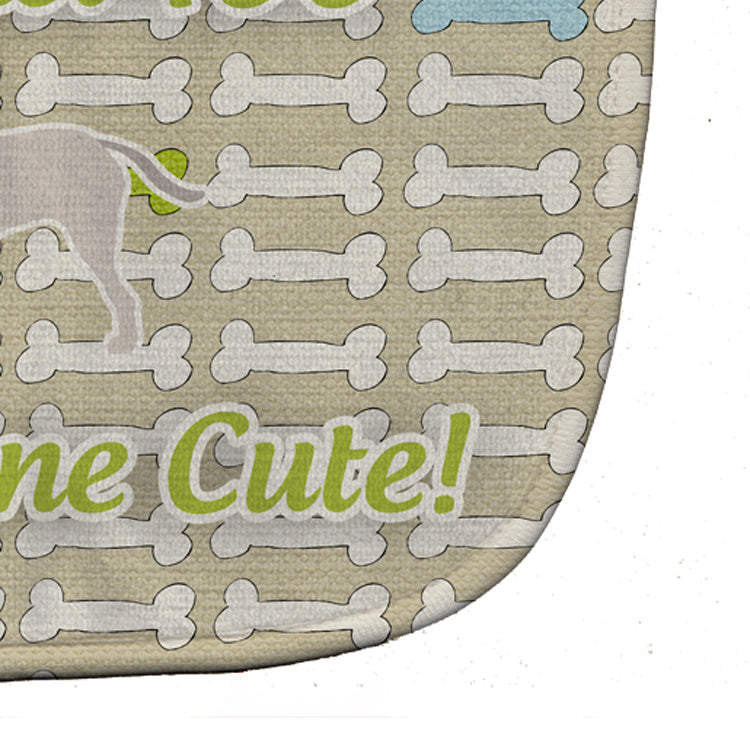 English Mastiff Dog Gone Cute Baby Bib BB6561BIB - the-store.com