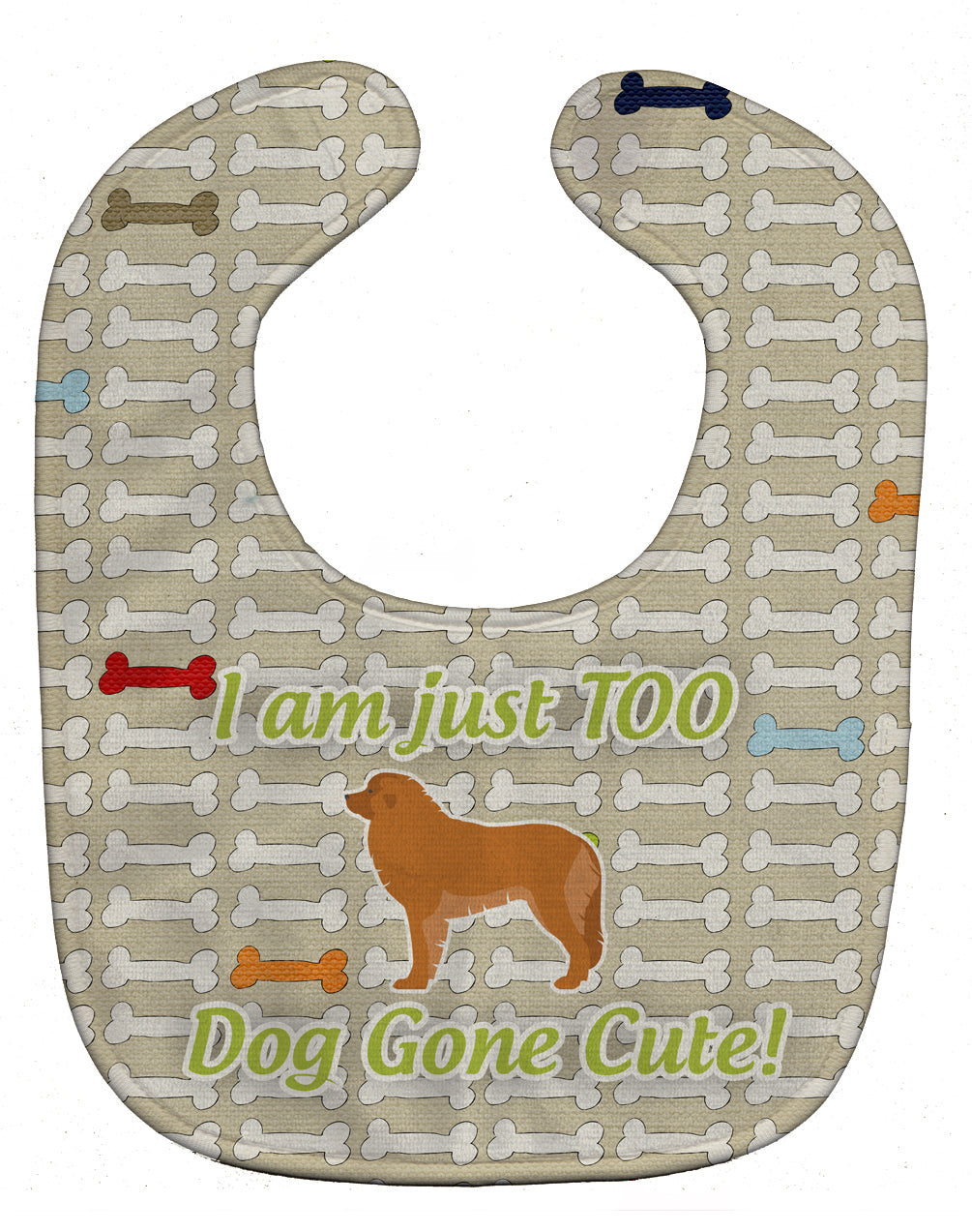 Leonberger Dog Gone Cute Baby Bib BB6563BIB - the-store.com