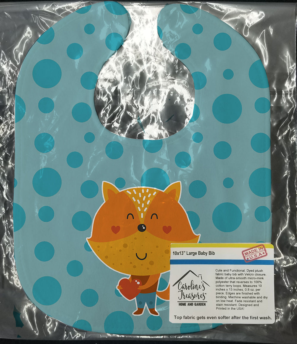 Polkadot Squirrel Baby Bib BB6729BIB - the-store.com