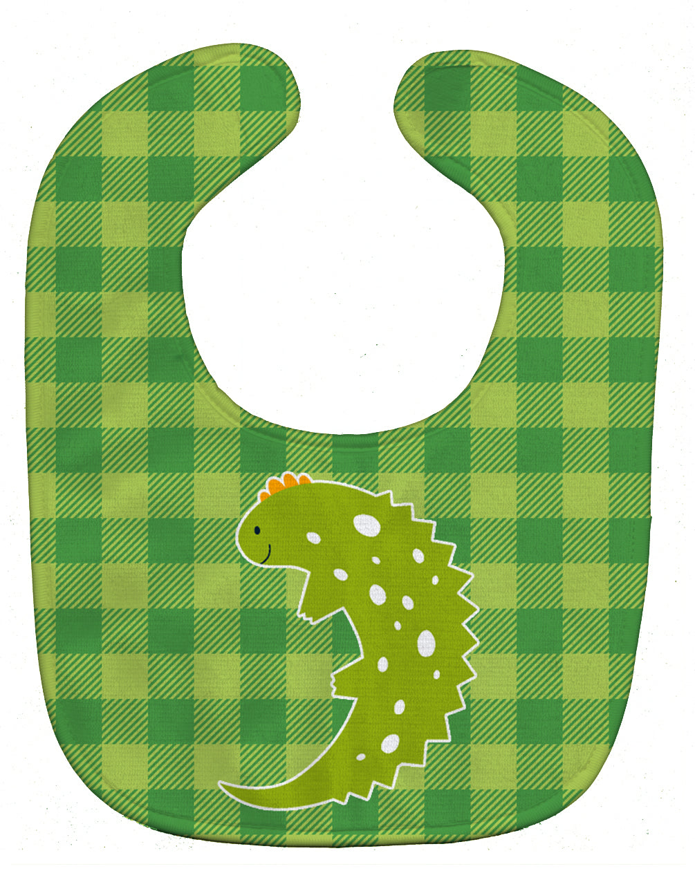 Lizard on Plaid Baby Bib BB6748BIB - the-store.com