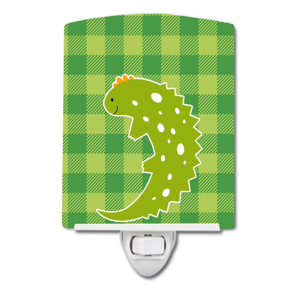 Lizard on Plaid Ceramic Night Light BB6748CNL - the-store.com