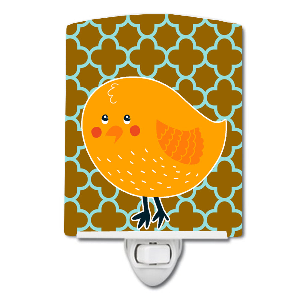 Bird on Quatrfoil Ceramic Night Light BB6761CNL - the-store.com