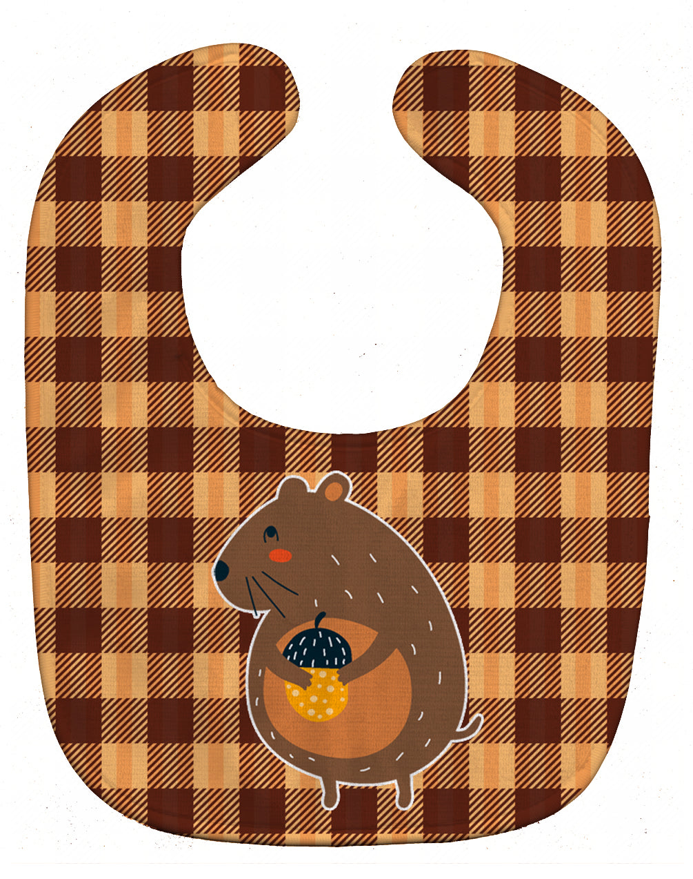 Suirrel with a Nut Baby Bib BB6766BIB - the-store.com