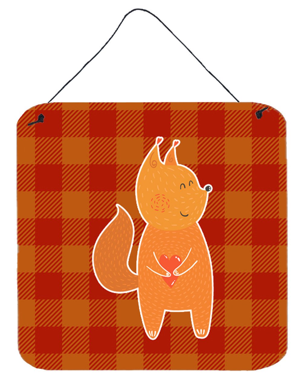 Fox Wall or Door Hanging Prints BB6768DS66 by Caroline's Treasures