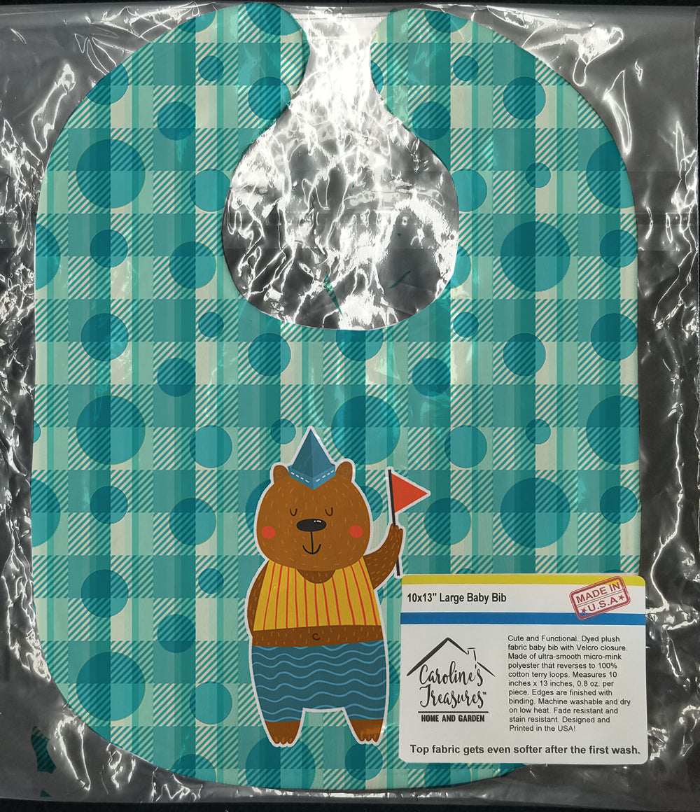 Celebration Bear Baby Bib BB6769BIB - the-store.com