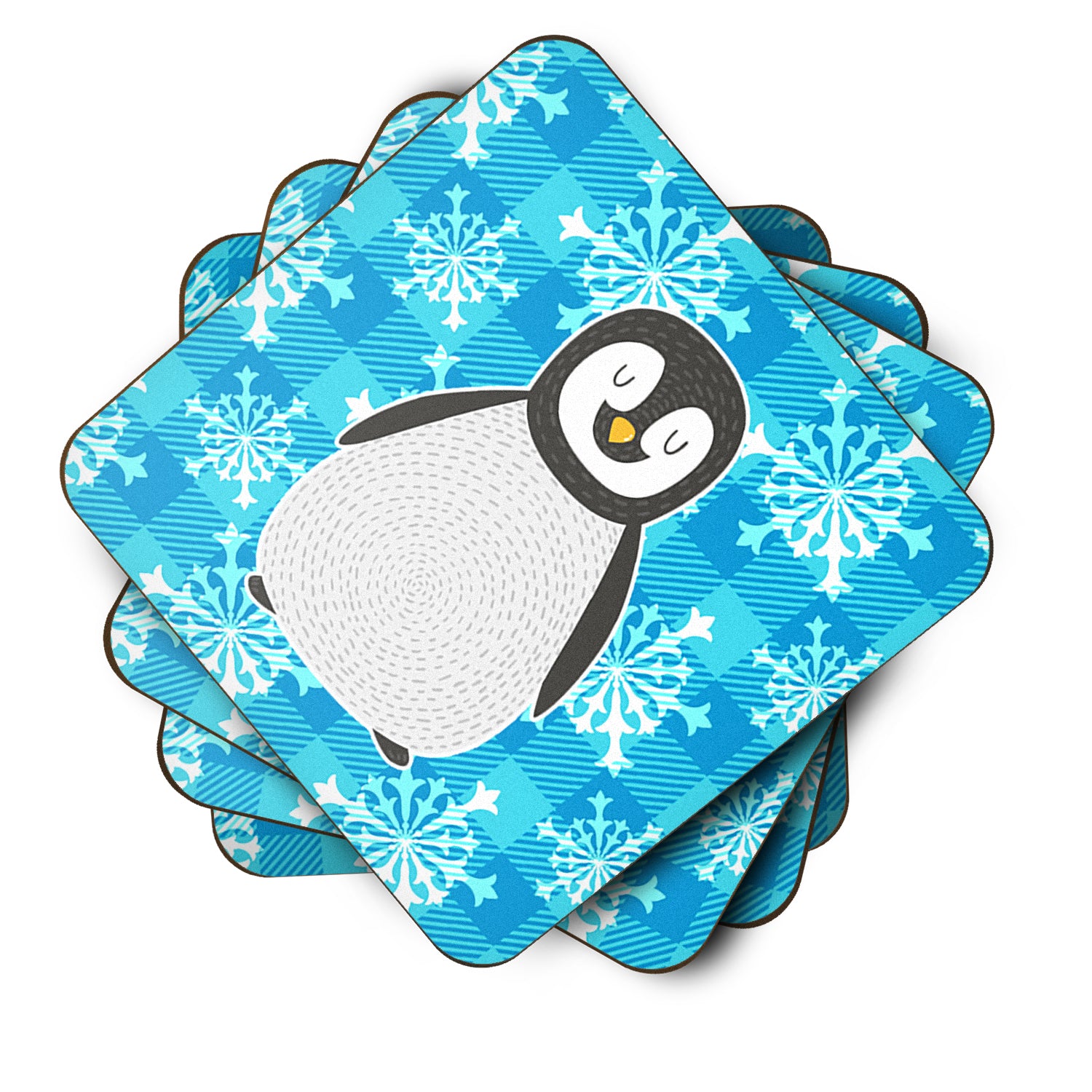 Penguin Foam Coaster Set of 4 BB6771FC - the-store.com