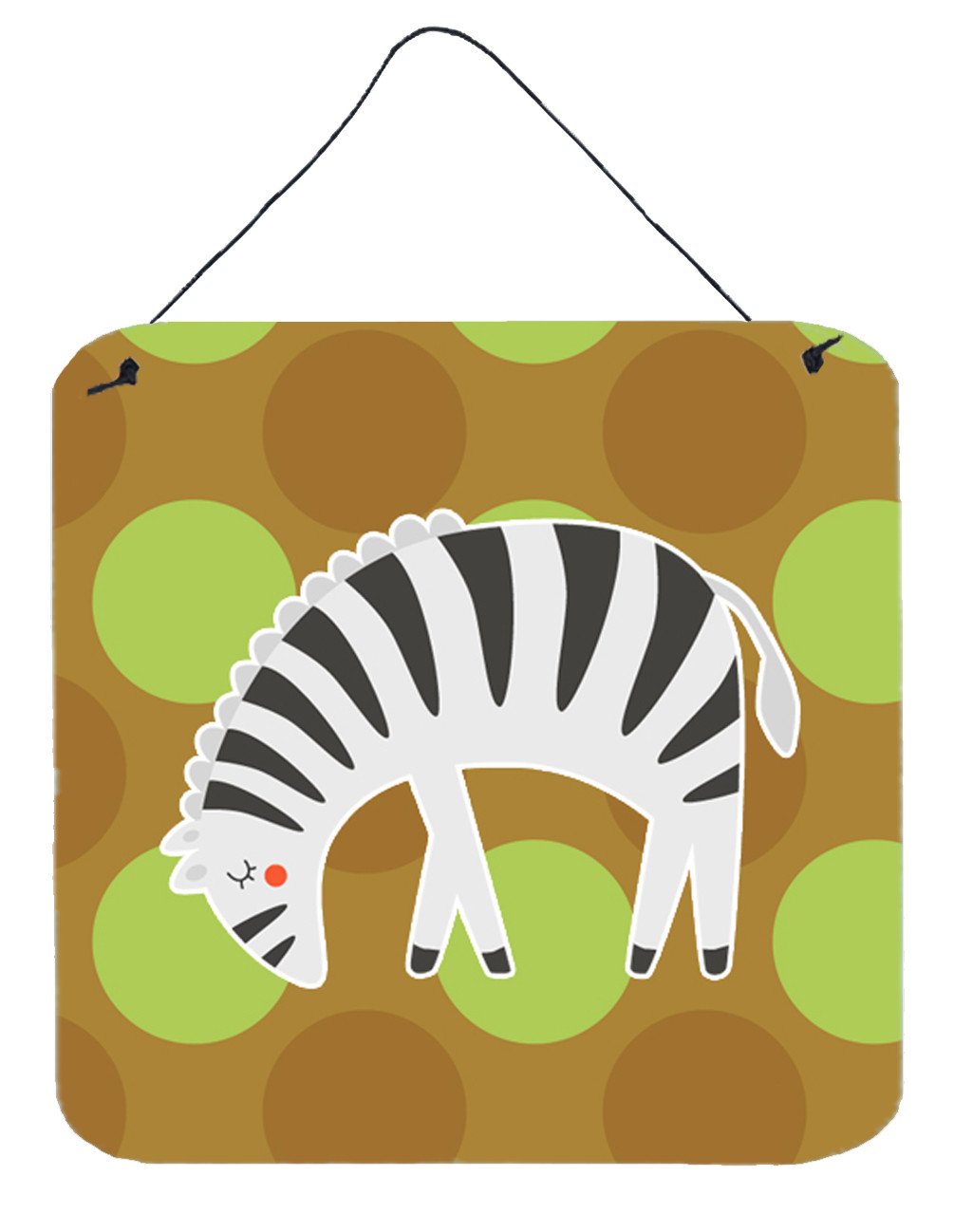 Zebra Wall or Door Hanging Prints BB6787DS66 by Caroline&#39;s Treasures