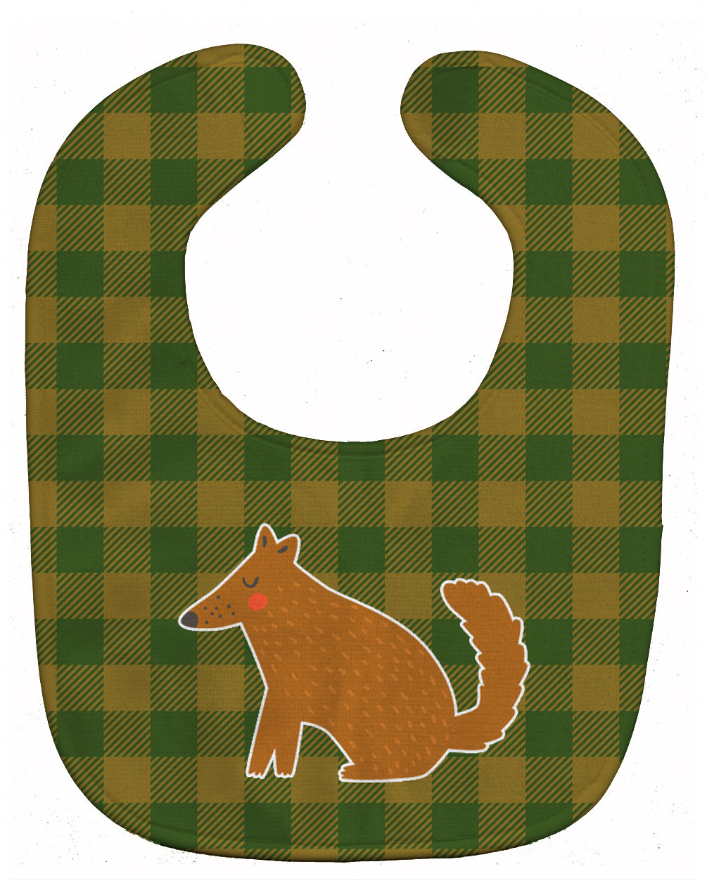 Brown Wolf Baby Bib BB6788BIB - the-store.com