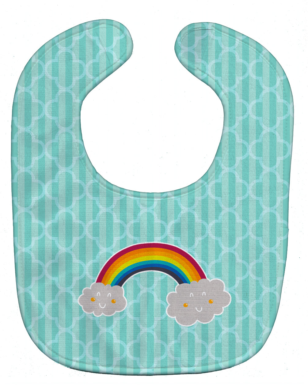 Rainbow in Clouds Baby Bib BB6789BIB - the-store.com