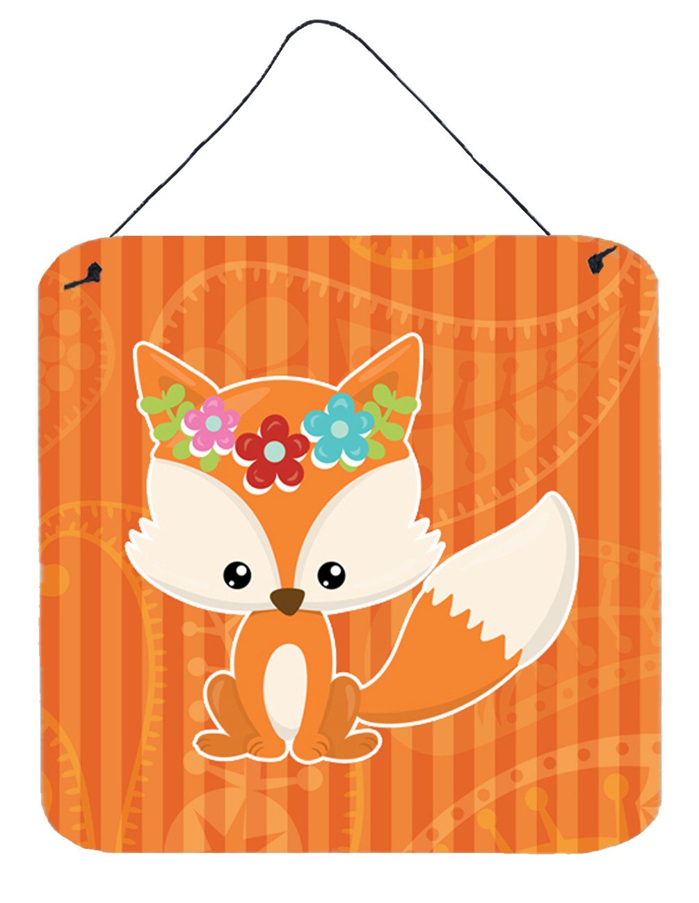 Fox Wall or Door Hanging Prints BB6794DS66 by Caroline's Treasures