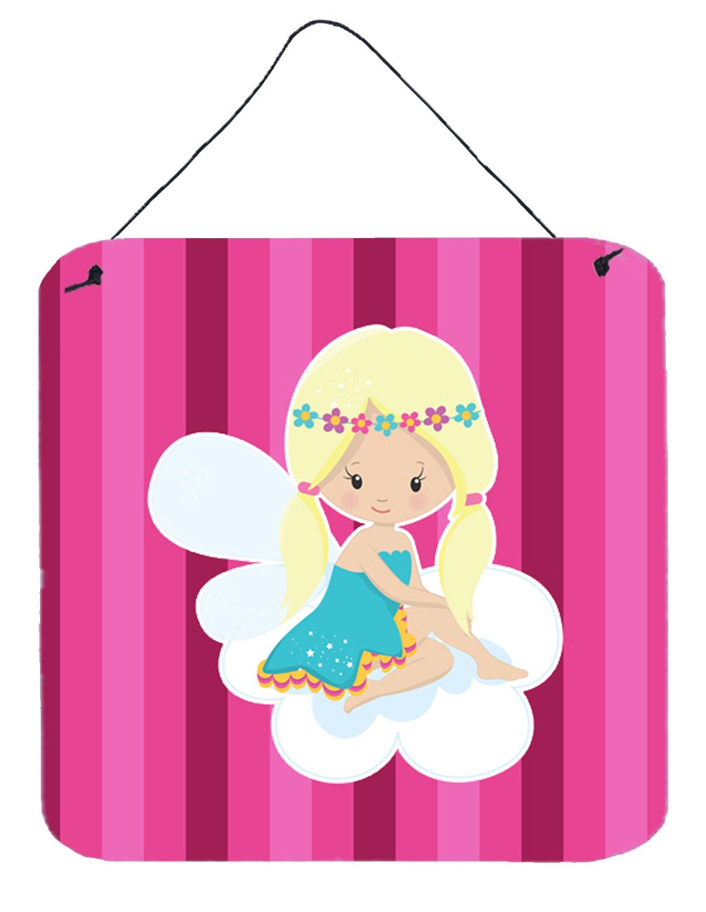 Blonde Fairy Wall or Door Hanging Prints BB6808DS66 by Caroline's Treasures