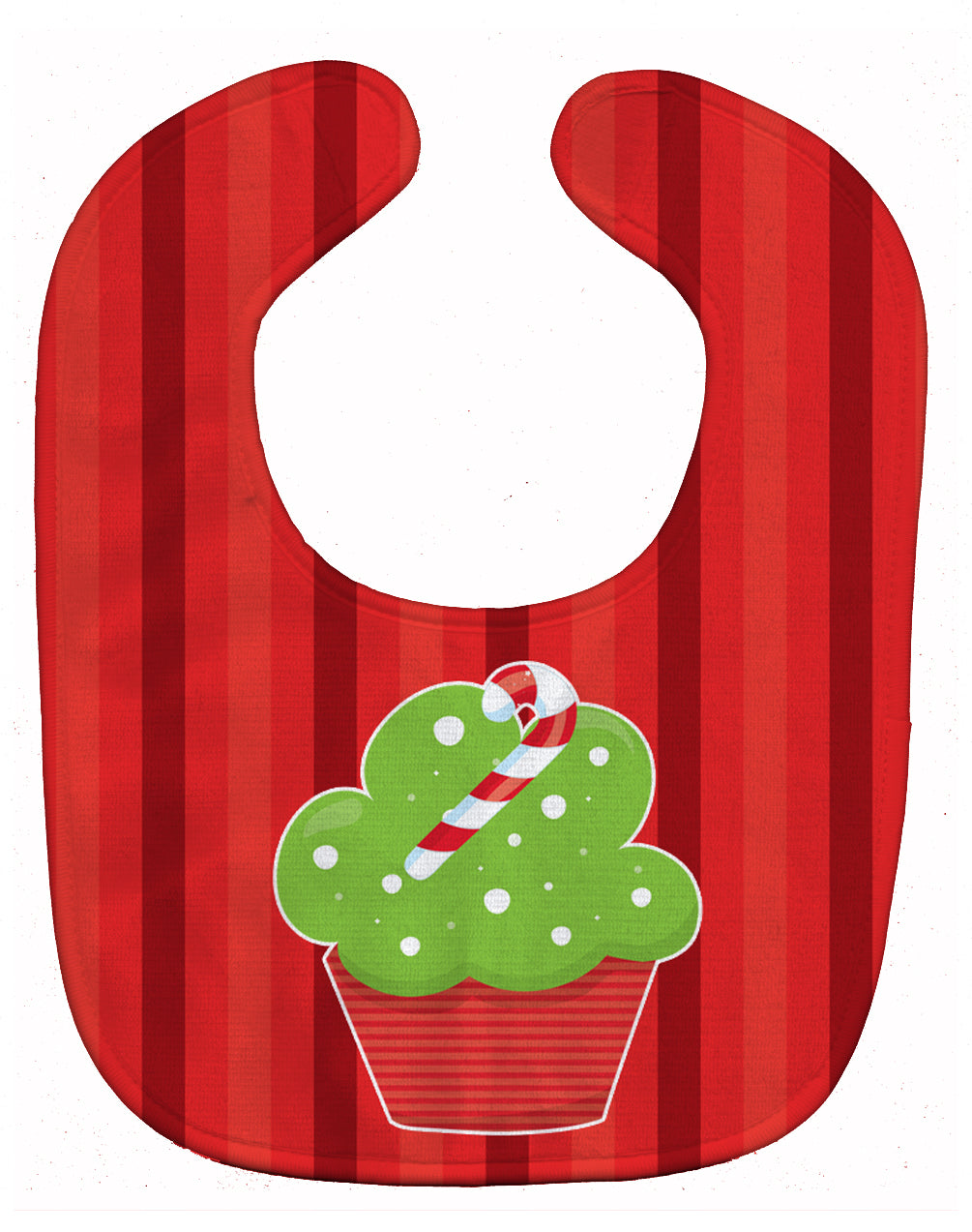 Christmas Cupcake Baby Bib BB6814BIB - the-store.com