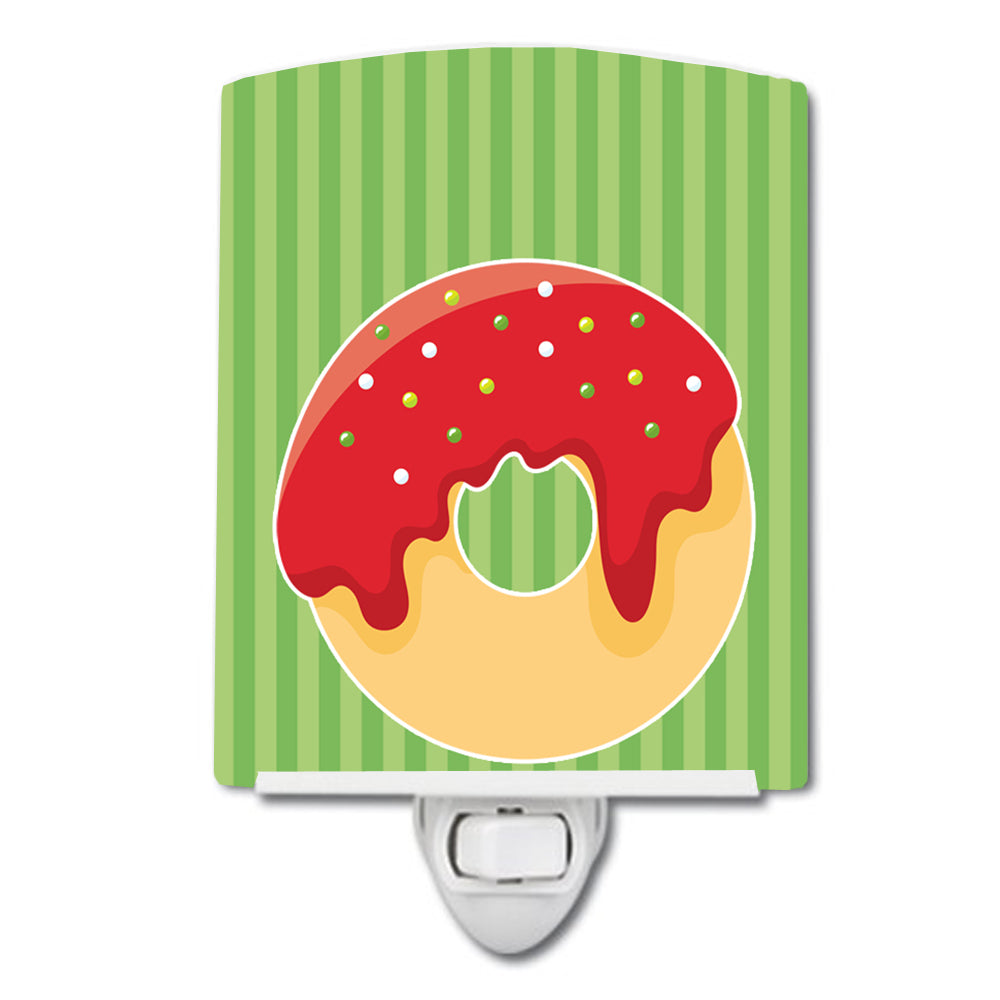 Christmas Donut Ceramic Night Light BB6818CNL - the-store.com