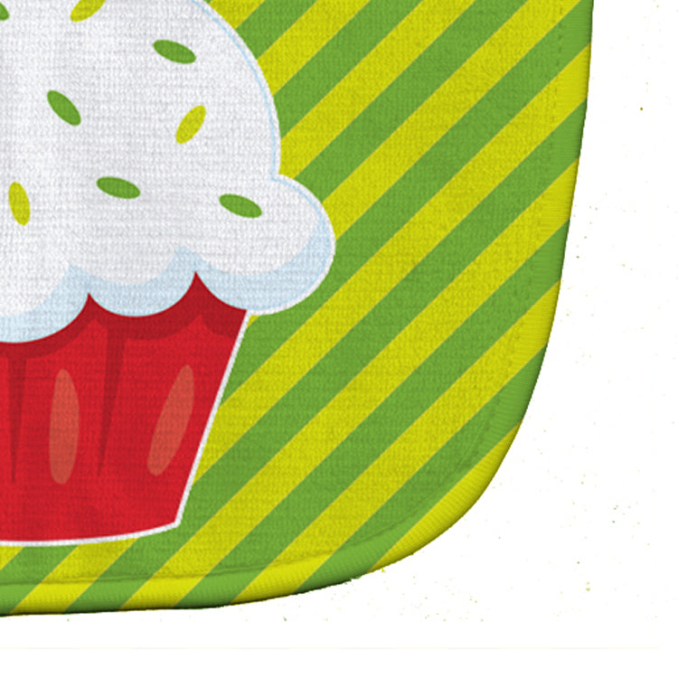 Christmas Pepermint Cupcake Baby Bib BB6819BIB - the-store.com