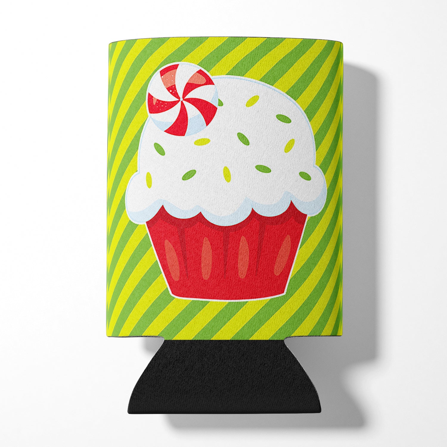 Christmas Pepermint Cupcake Can or Bottle Hugger BB6819CC  the-store.com.