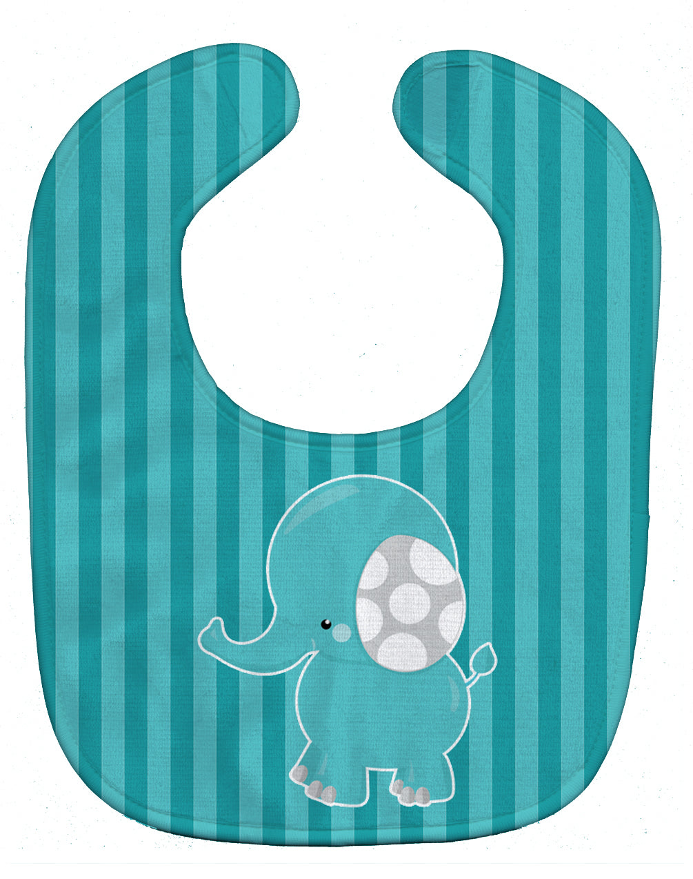 Striped Elephant Baby Bib BB6841BIB - the-store.com