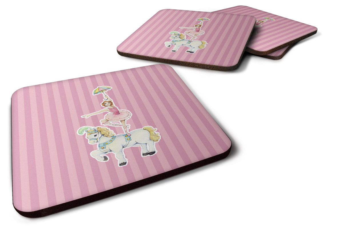 Circus Performer Foam Coaster Set of 4 BB6860FC - the-store.com