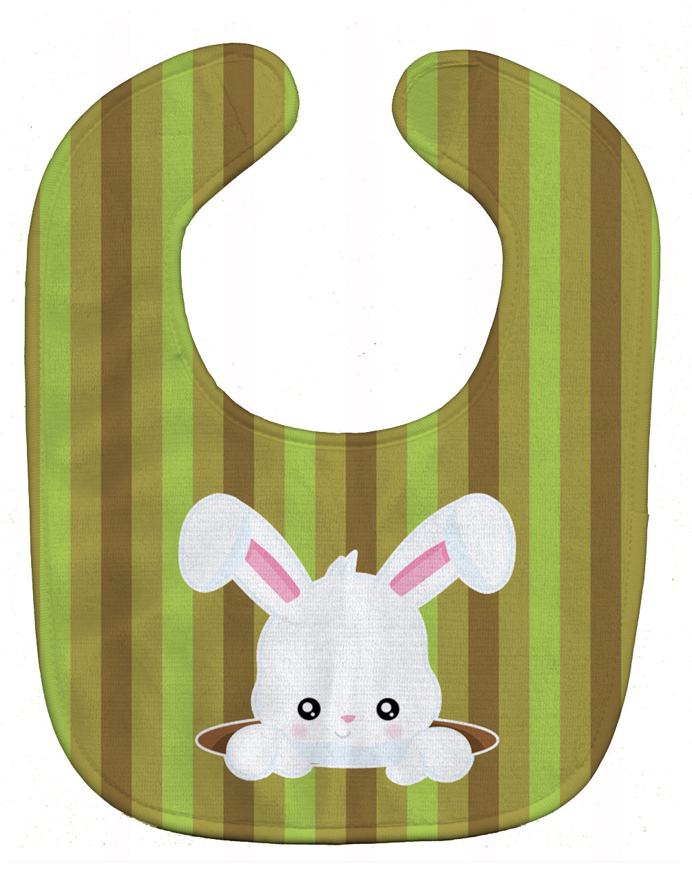 Easter Rabbit Hole Baby Bib BB6904BIB - the-store.com