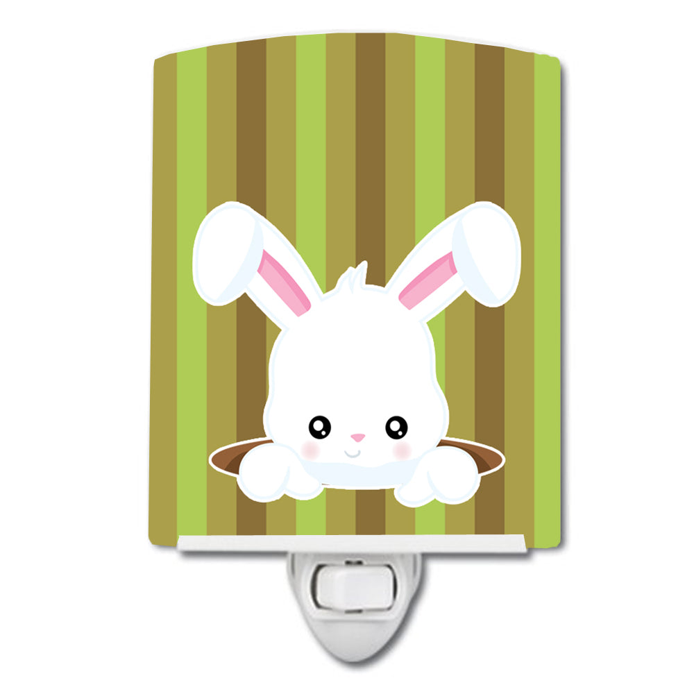 Easter Rabbit Hole Ceramic Night Light BB6904CNL - the-store.com