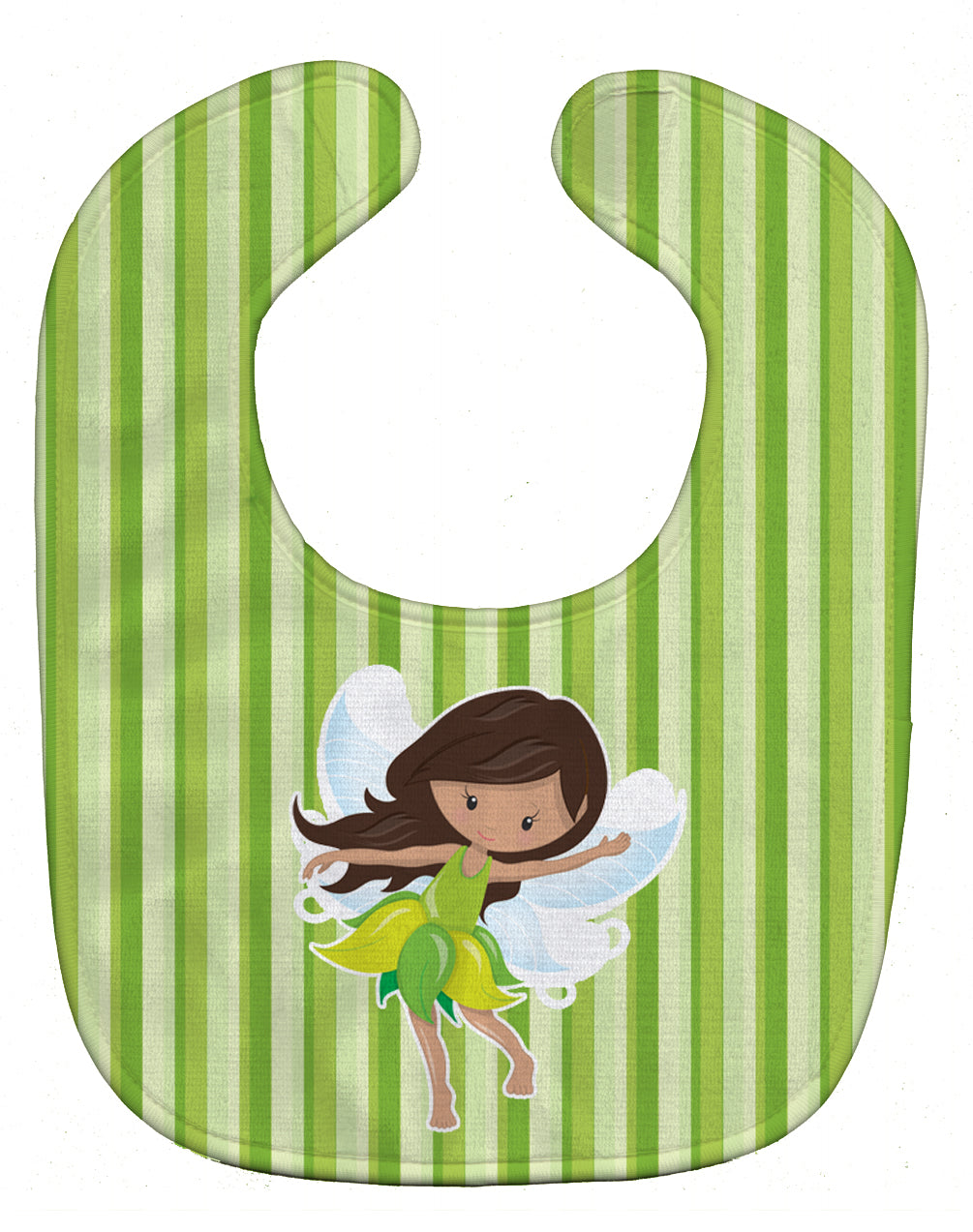 Fairy Green Stripes Baby Bib BB6909BIB - the-store.com