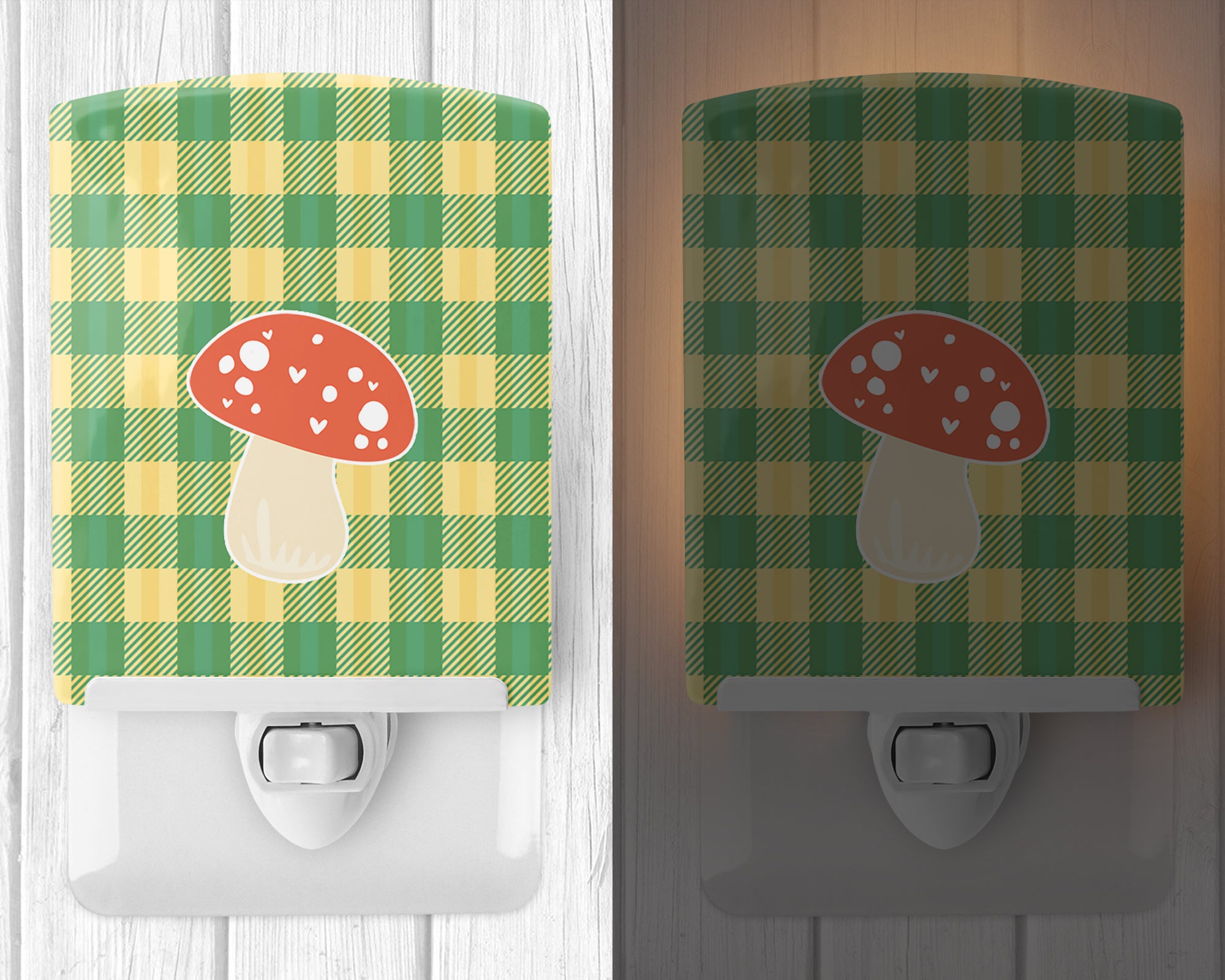 Mushroom Ceramic Night Light BB6938CNL - the-store.com