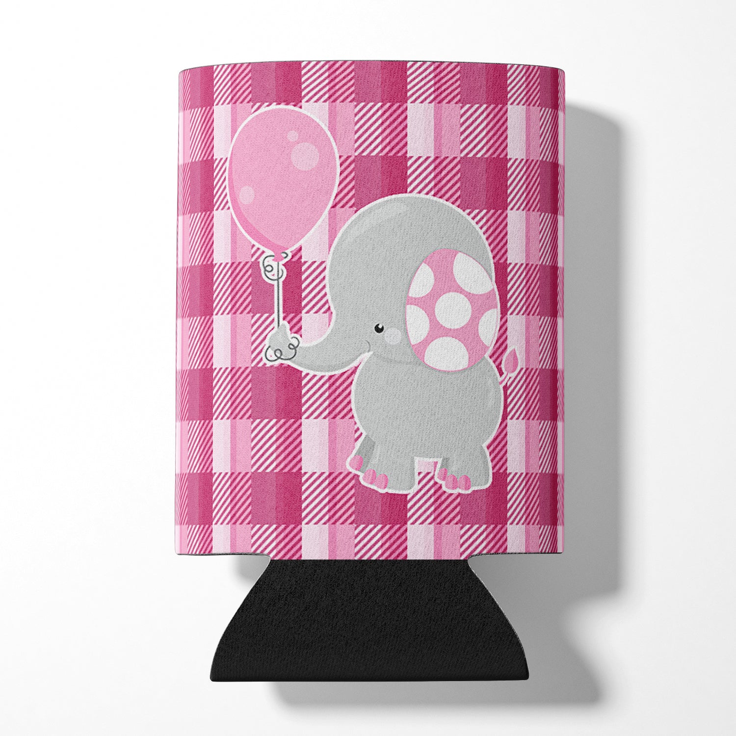 Elephant with Pink Balloon Can or Bottle Hugger BB6948CC  the-store.com.