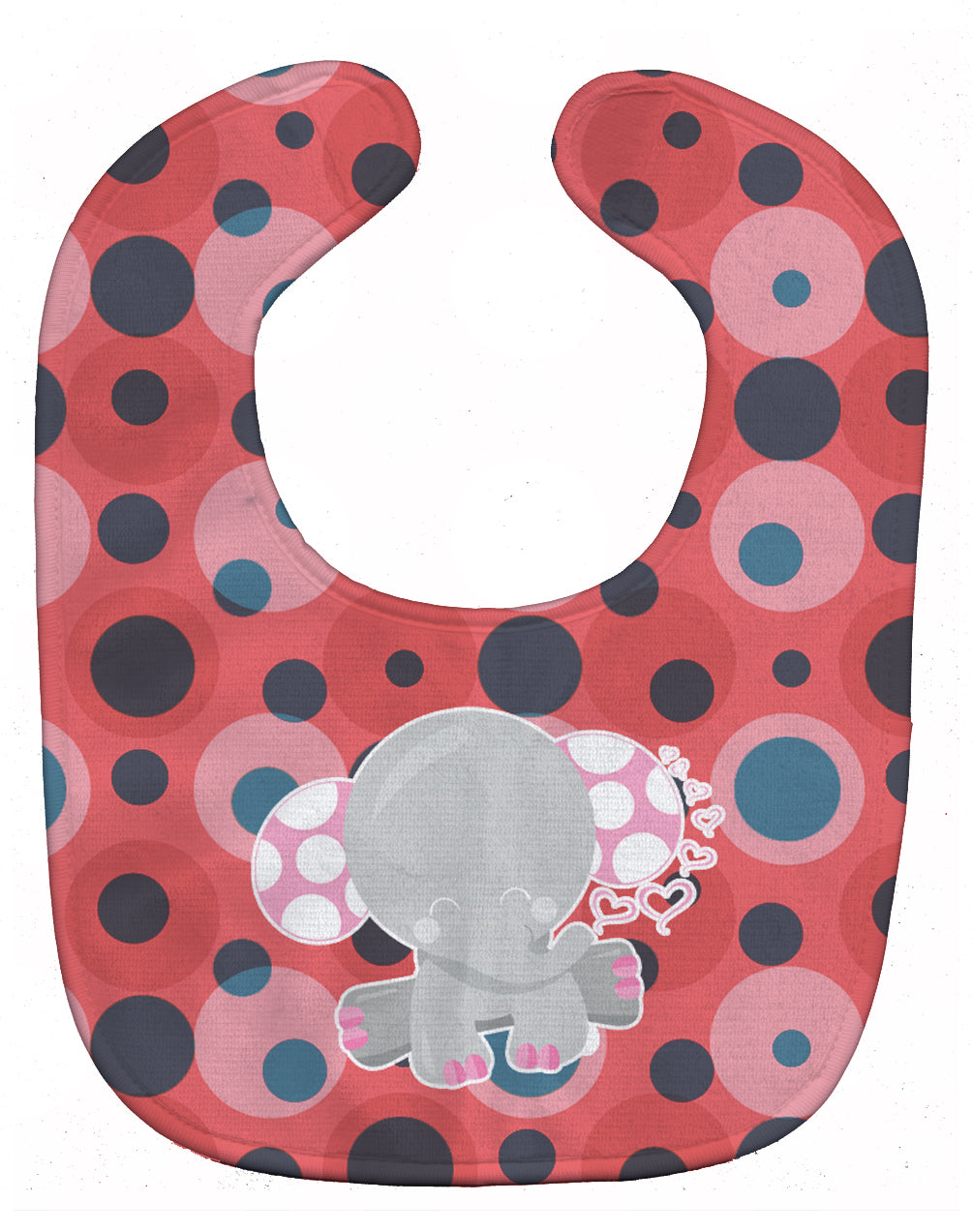 Elephant Lots of Polkadots Baby Bib BB6951BIB - the-store.com