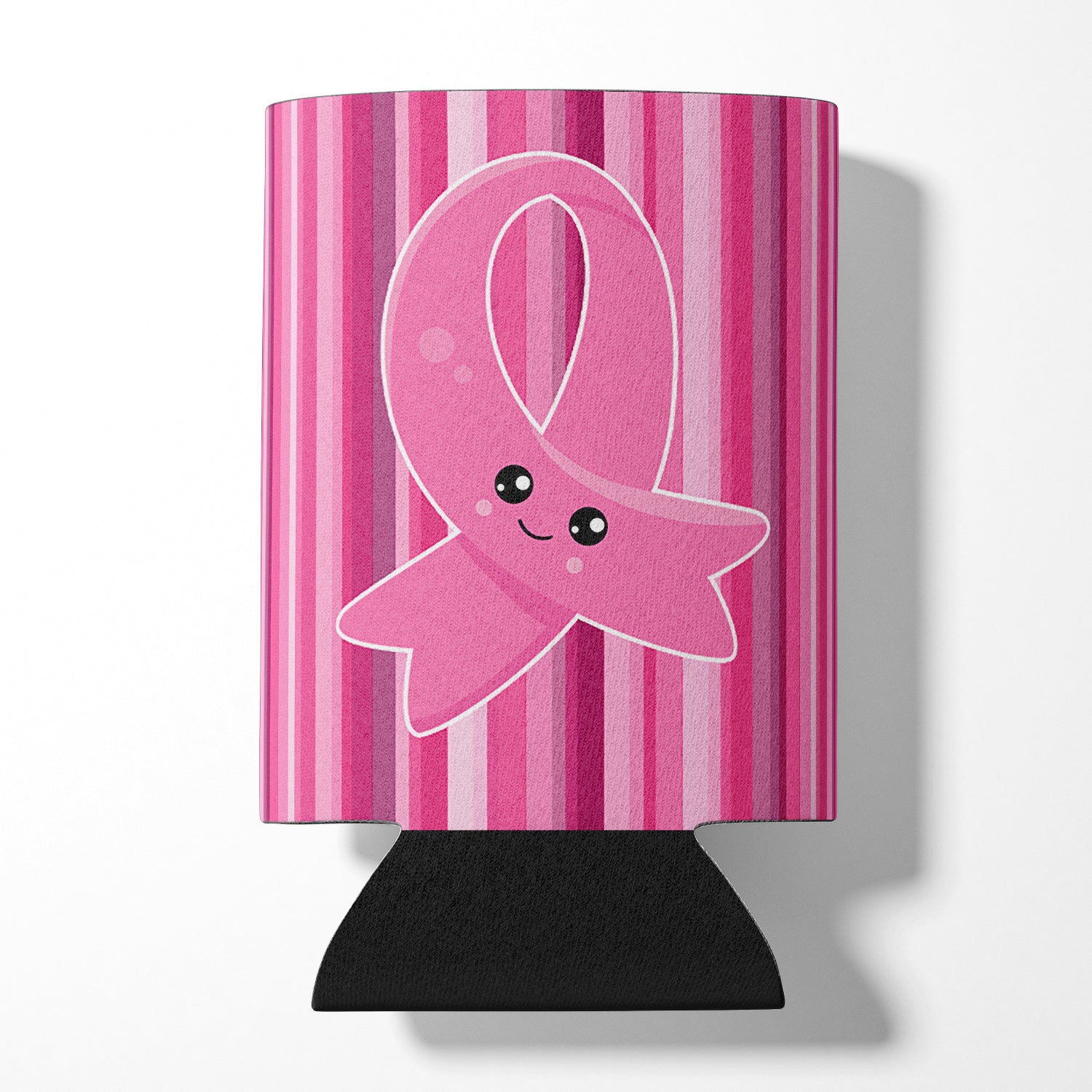 Breast Cancer Awareness Ribbon Face Can or Bottle Hugger BB6978CC  the-store.com.