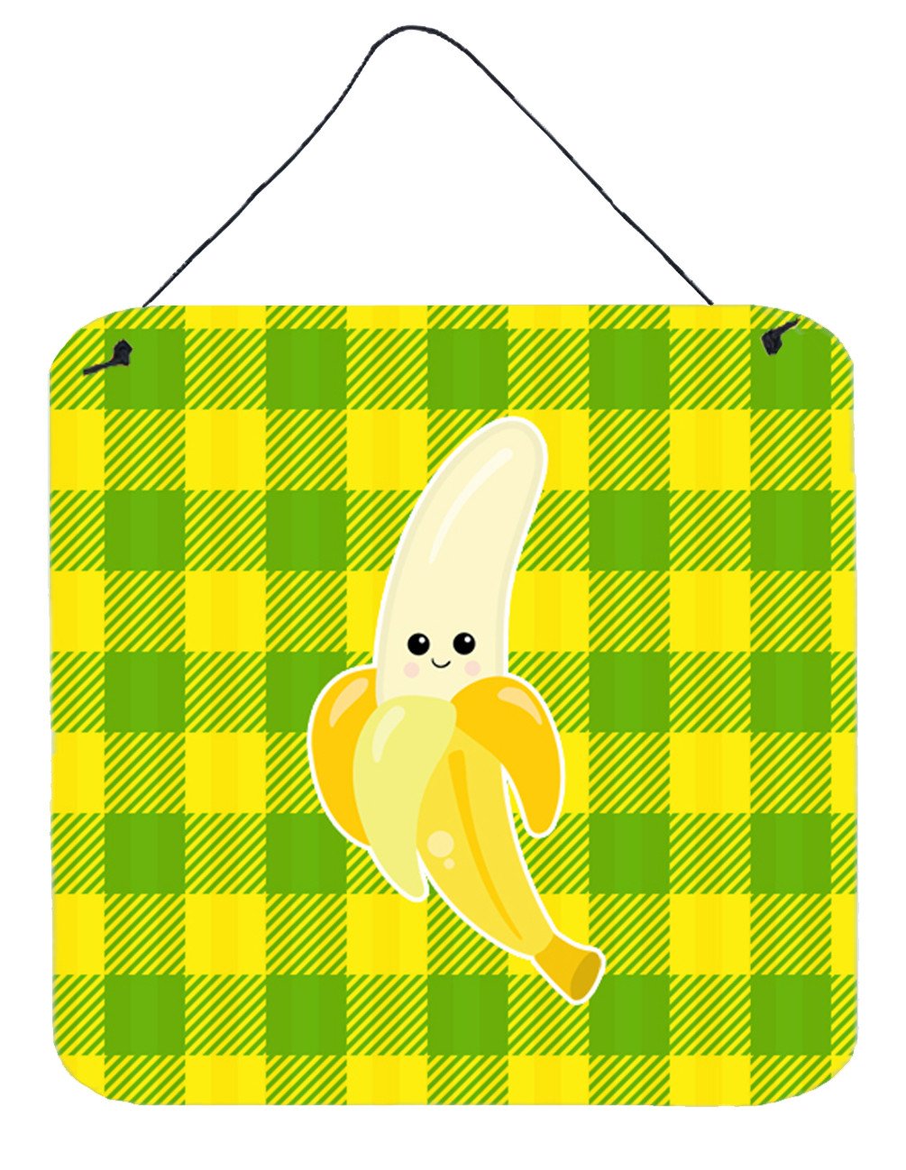 Banana Face Wall or Door Hanging Prints BB6993DS66 by Caroline's Treasures