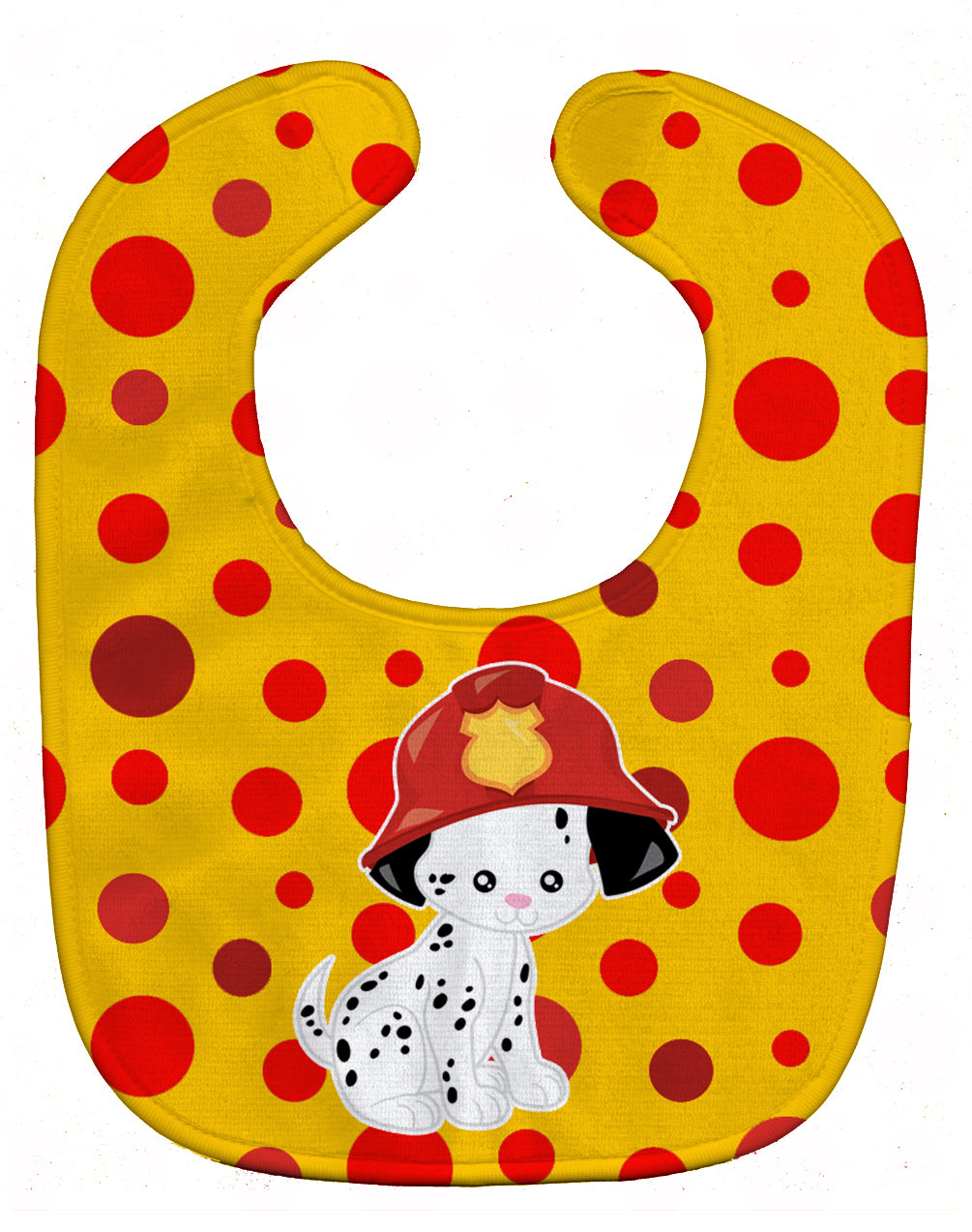 Fireman Dalmatian Puppy Baby Bib BB6999BIB - the-store.com