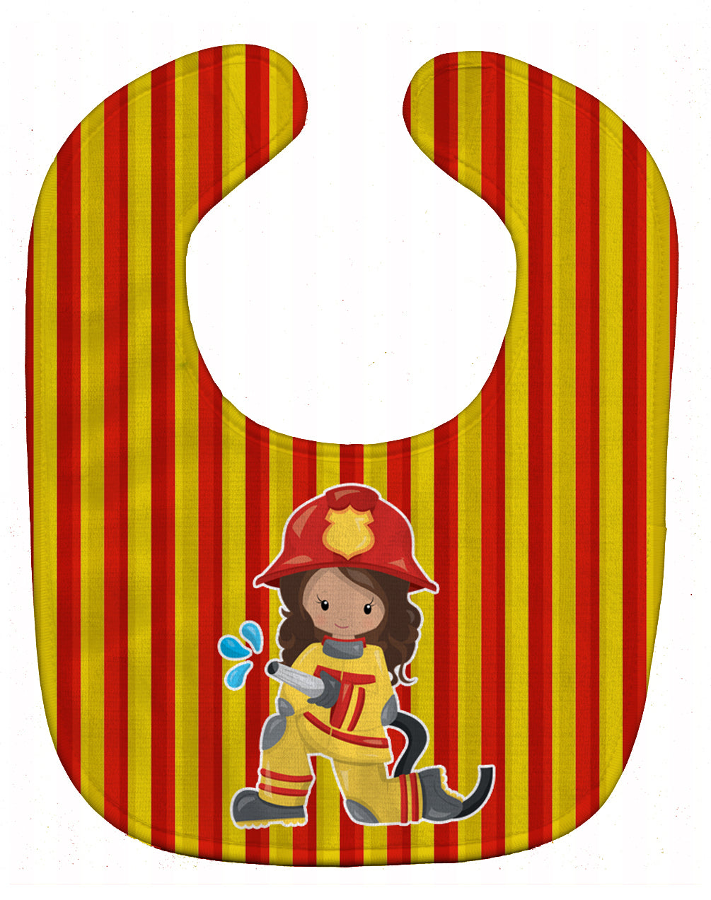 Fireman Girl Baby Bib BB7001BIB - the-store.com