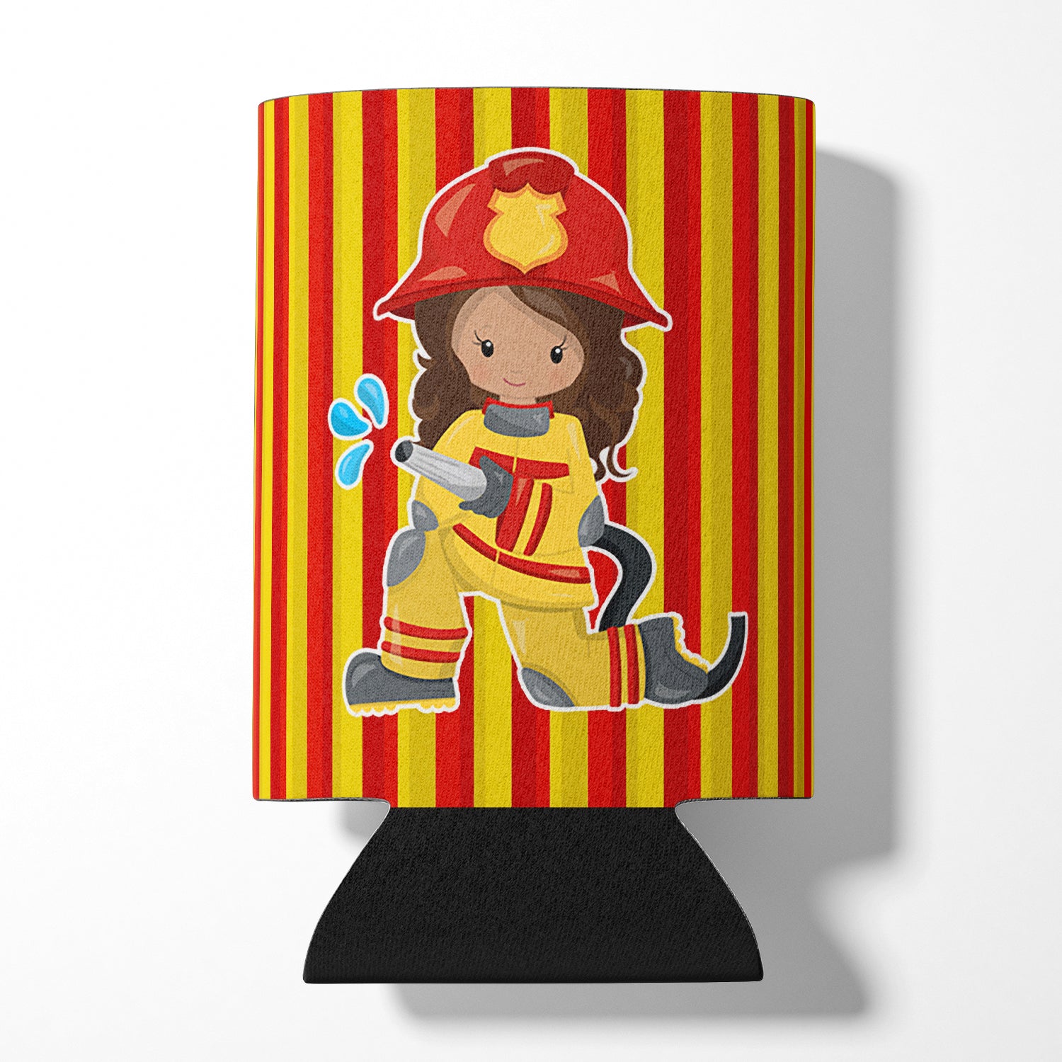 Fireman Girl Can or Bottle Hugger BB7001CC  the-store.com.