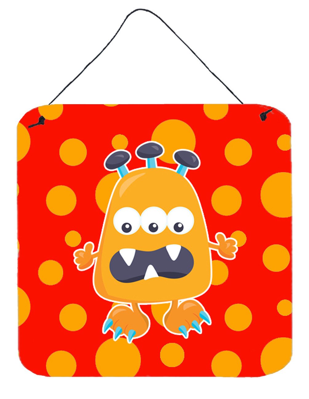 Little Monster Visonator Wall or Door Hanging Prints BB7005DS66 by Caroline&#39;s Treasures