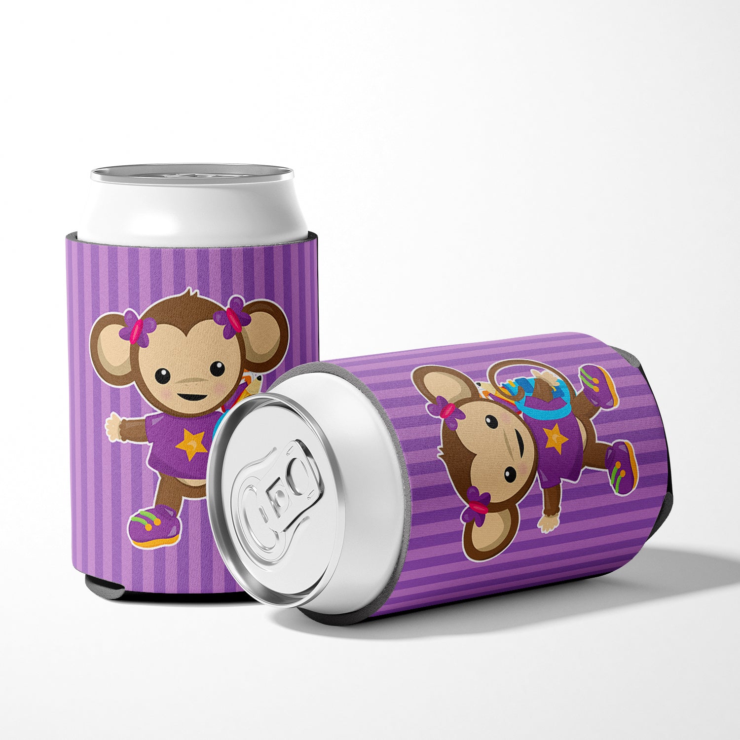 Monkey with Backpack Can or Bottle Hugger BB7017CC  the-store.com.