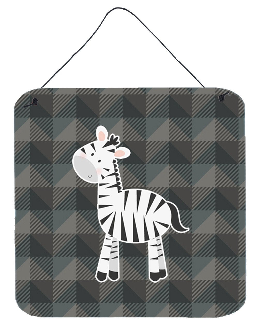 Zebra Wall or Door Hanging Prints BB7026DS66 by Caroline&#39;s Treasures