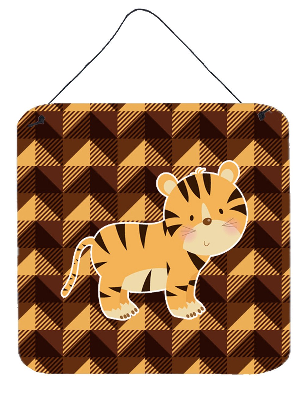 Tiger Wall or Door Hanging Prints BB7029DS66 by Caroline's Treasures