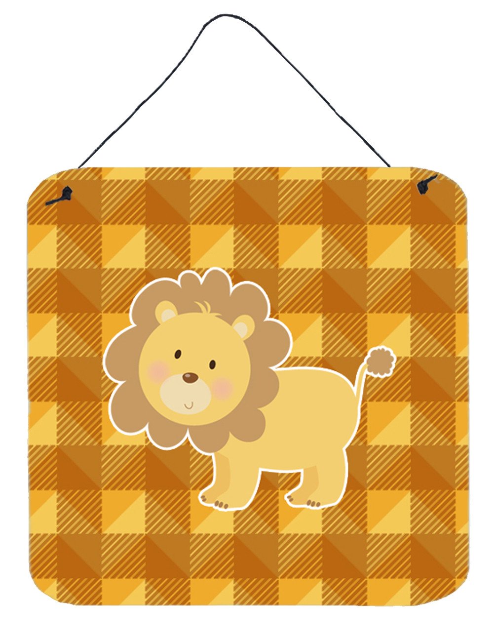 Lion Wall or Door Hanging Prints BB7032DS66 by Caroline's Treasures