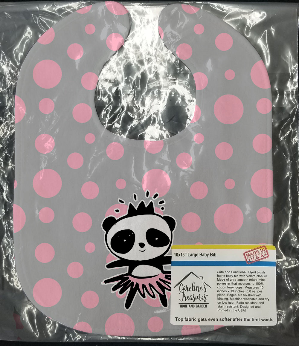 Panda Bear Ballerina Baby Bib BB7035BIB - the-store.com