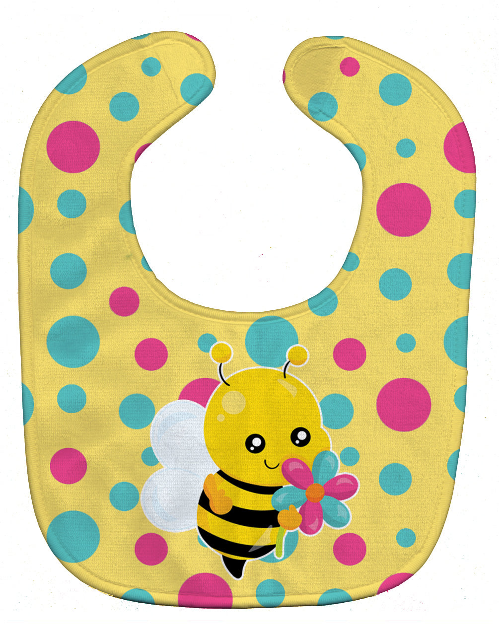 Bee with Flower Baby Bib BB7097BIB - the-store.com