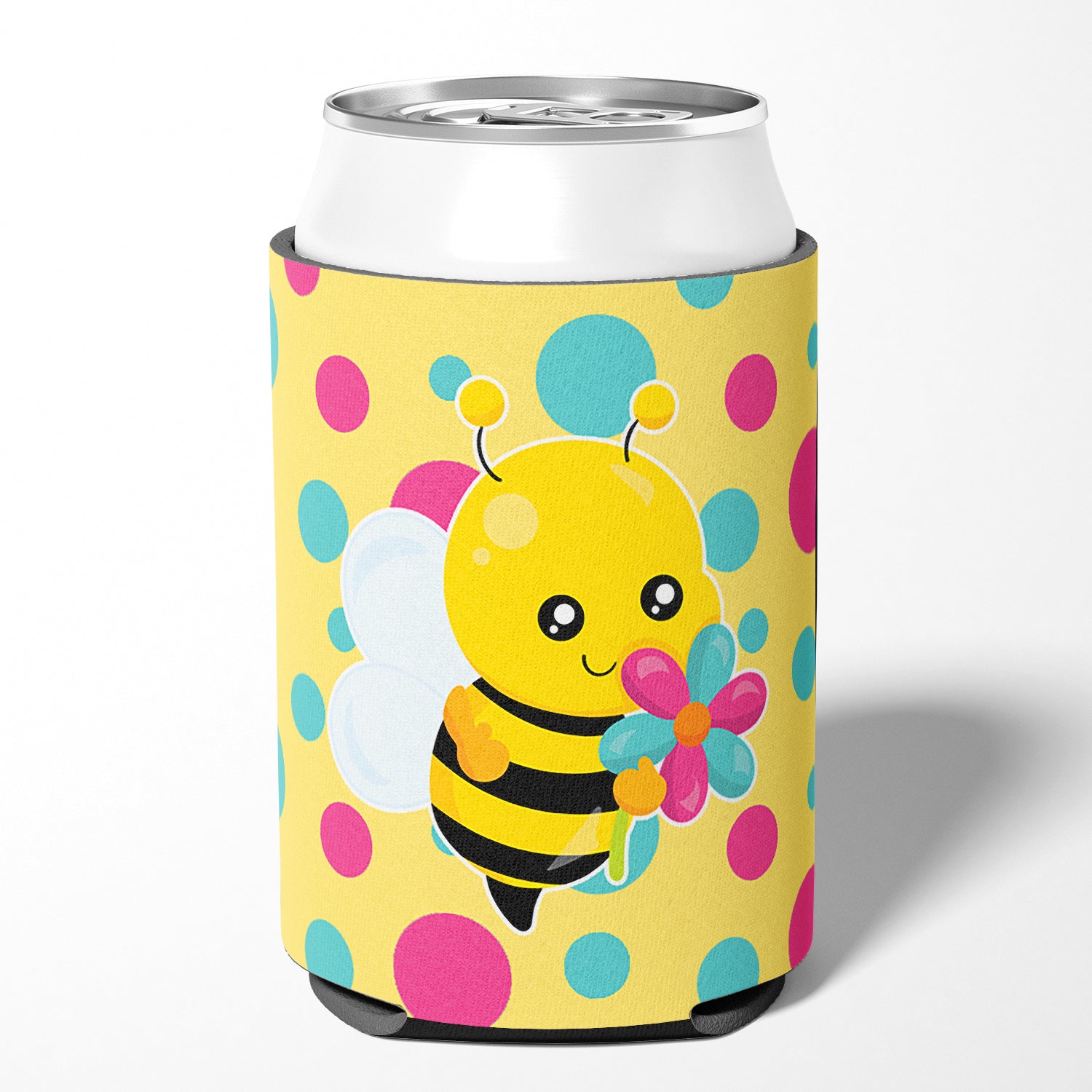 Bee with Flower Can or Bottle Hugger BB7097CC  the-store.com.