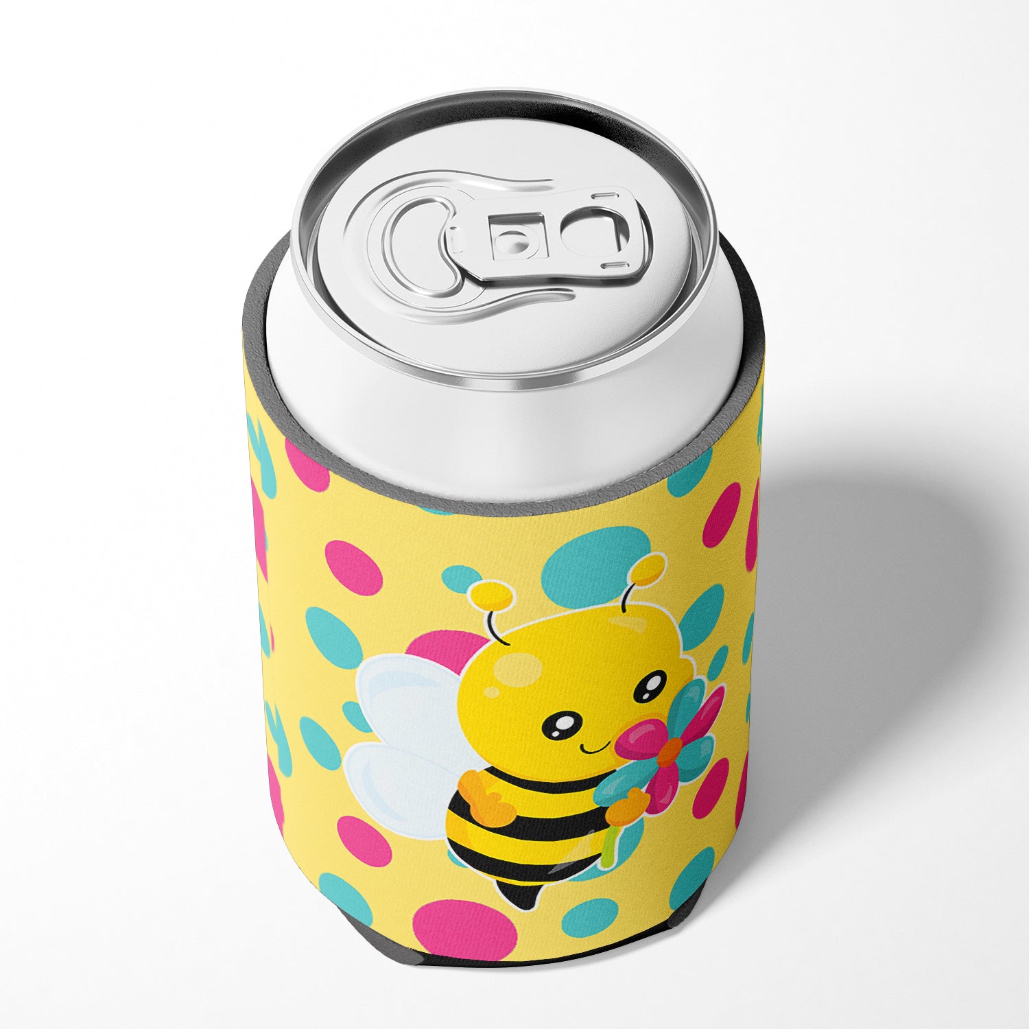 Bee with Flower Can or Bottle Hugger BB7097CC  the-store.com.