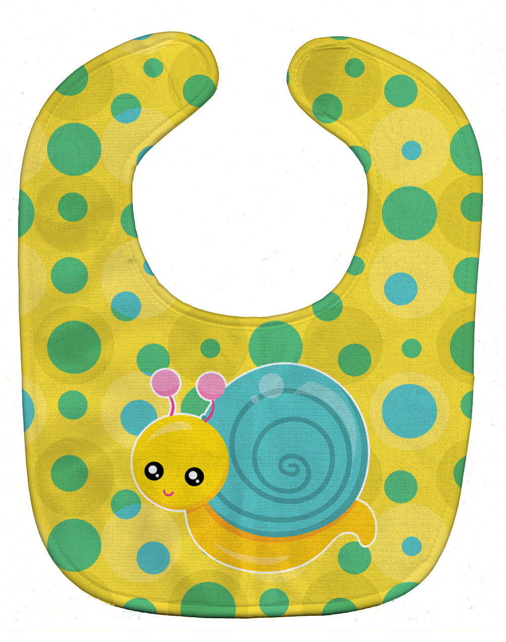 Snail on Polkadots Baby Bib BB7104BIB - the-store.com