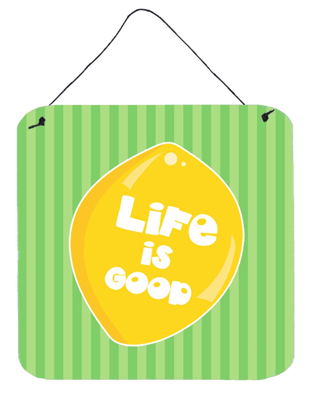 Lemon Life is Good Wall or Door Hanging Prints BB7108DS66 by Caroline's Treasures