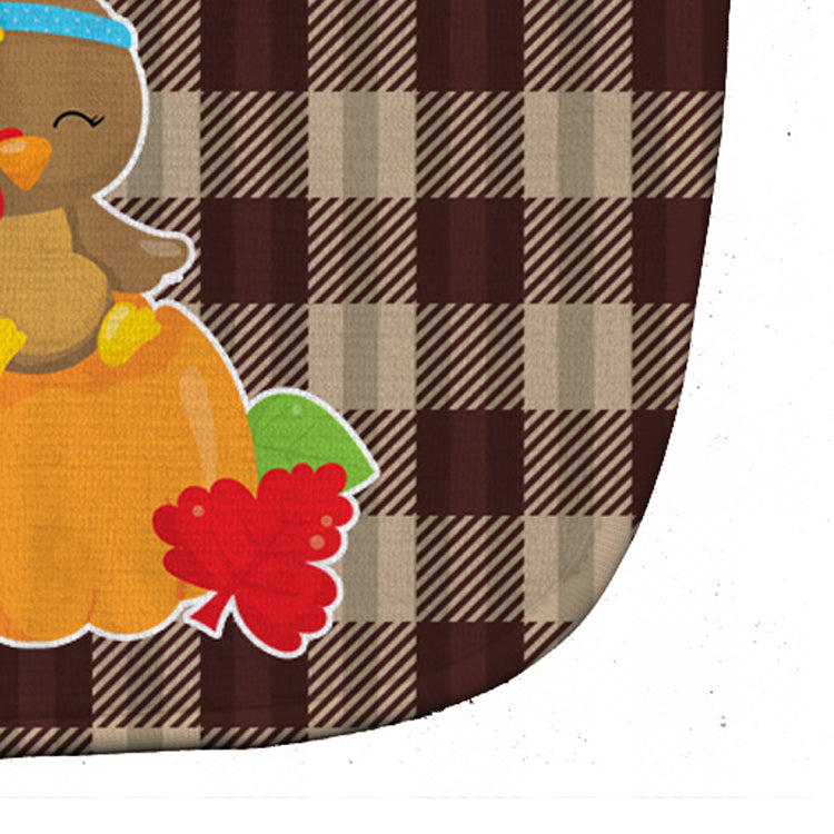 Thanksgiving Baby Turkey Baby Bib BB7113BIB - the-store.com