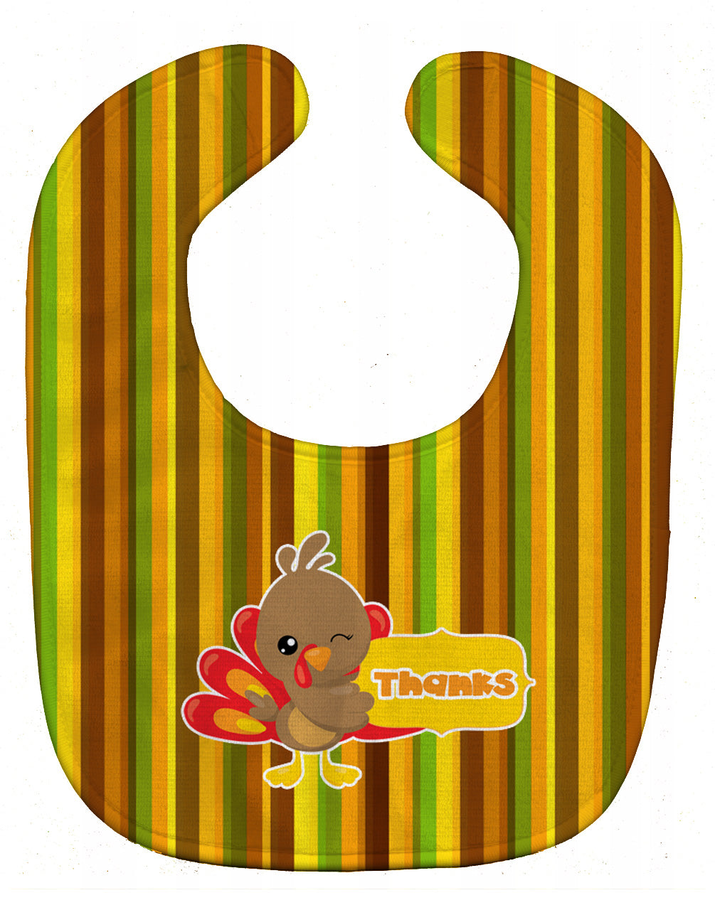 Thanksgiving Turkey Thanks Baby Bib BB7116BIB - the-store.com