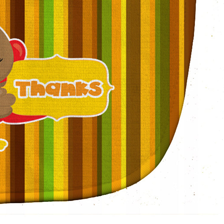 Thanksgiving Turkey Thanks Baby Bib BB7116BIB - the-store.com